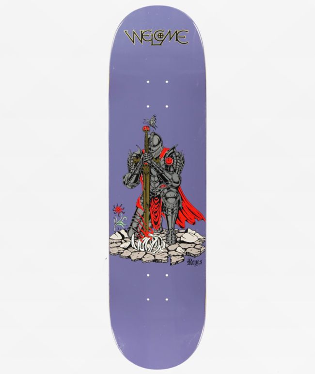 Welcome Reyes Paladin 8.5" Skateboard Deck - Welcome Skateboards