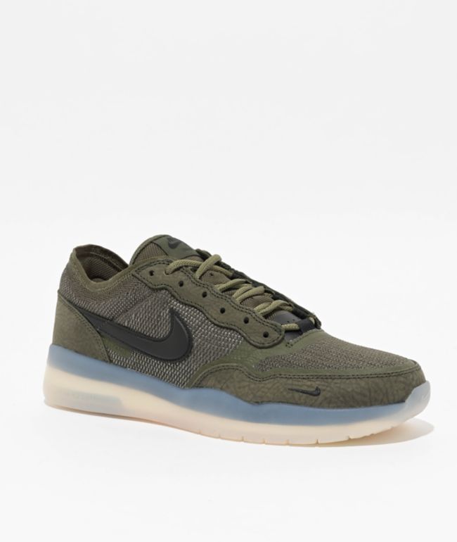 Nike SB PS8 Cool Grey, Anthracite & Metallic Silver Skate Shoes