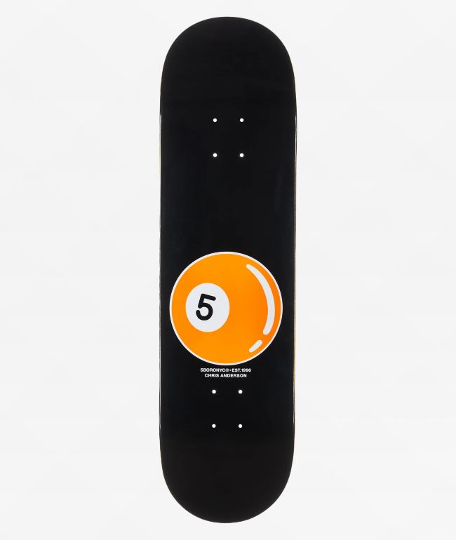 5Boro Anderson 5Ball Video Series 8.5" Skateboard Deck