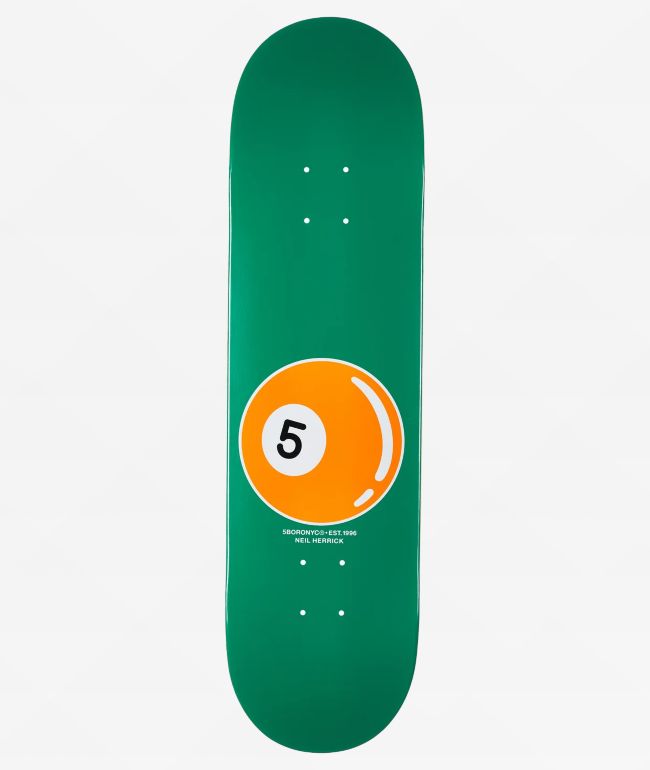 5Boro Herrick 5Ball Video Series 8.25" Skateboard Deck - 5Boro Skateboards