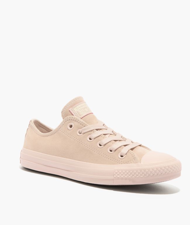 Converse Chuck Taylor All Star Suede Pink Shoes - Converse