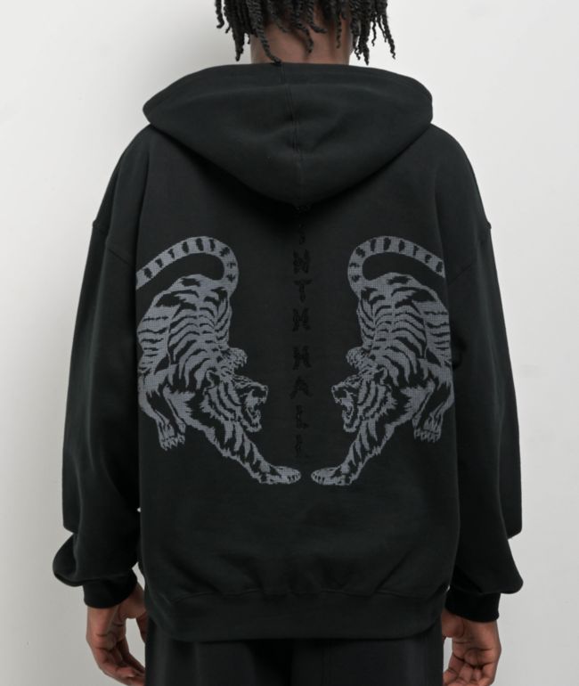 RIPNDIP Sent From Heck Black Rhinestone Hoodie | Zumiez