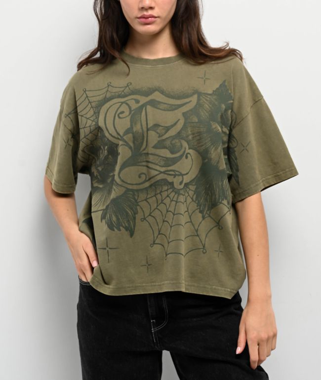 Empyre Frances Rose Green T-Shirt - Empyre
