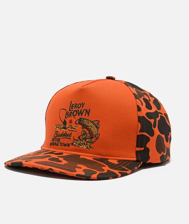Sendero | Leroy Brown Hat | Camo + Orange main image 1
