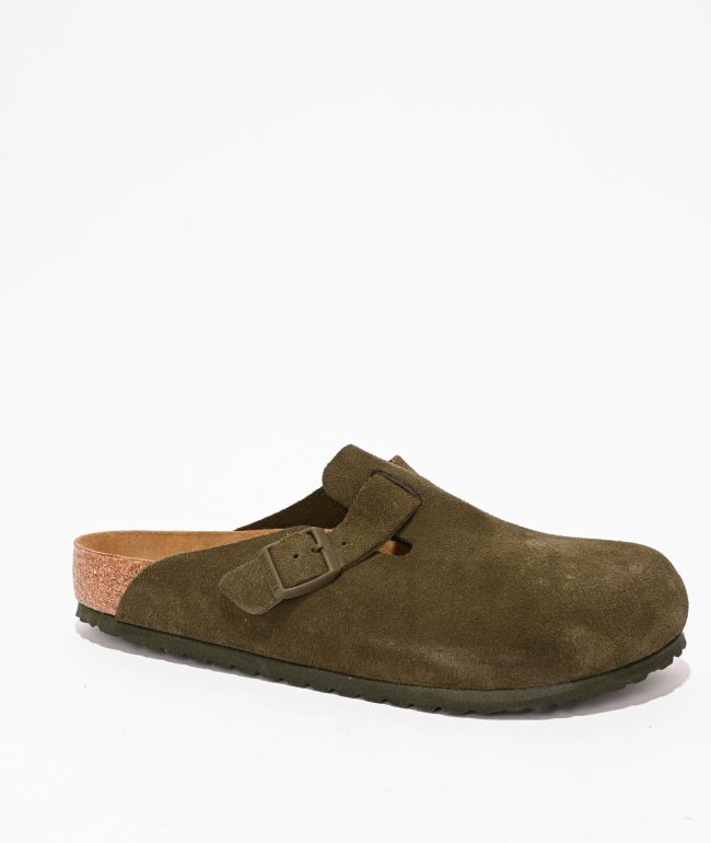 Birkenstock Boston Soft Footbed Thyme Clogs - Birkenstock