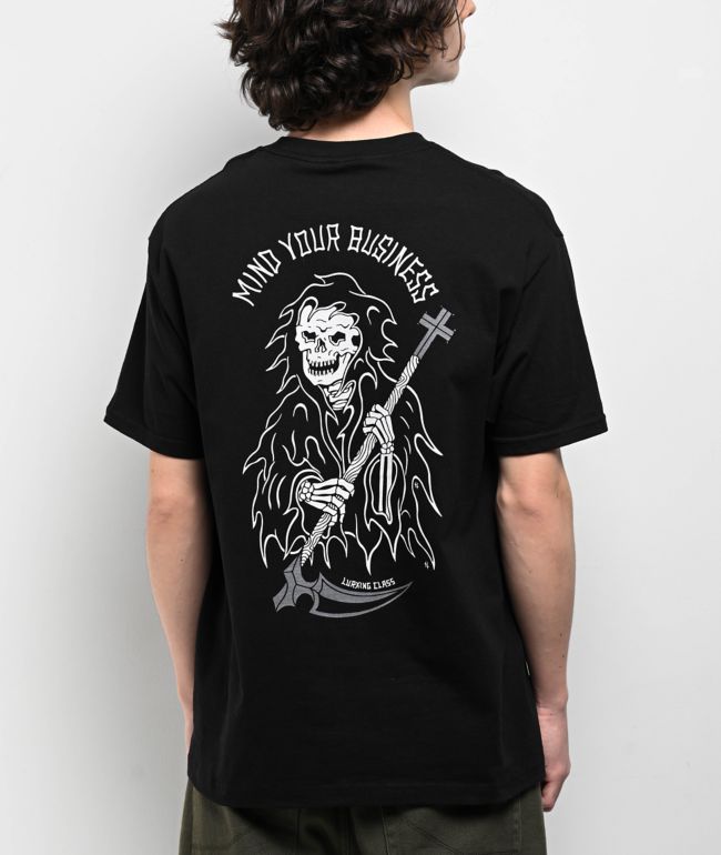 RIPNDIP RISE N GRIND Tシャツ 半袖 Black 送料込み Rise N Grind Tee (Black) – RIPNDIP