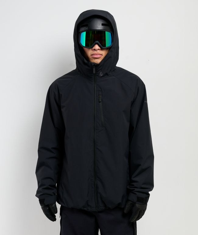 Volcom 2836 Black 20K Insulated Snowboard Jacket - Volcom