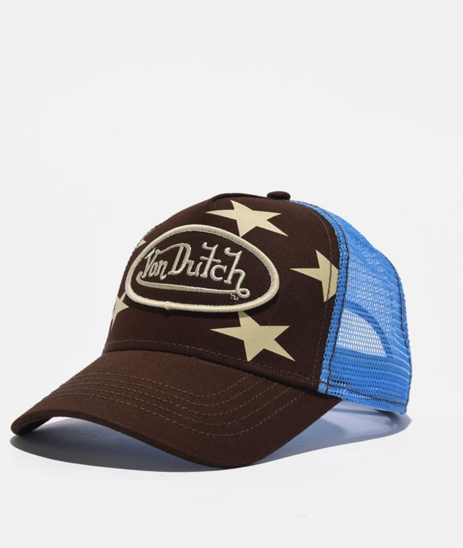 Von Dutch Navy Corduroy Trucker Hat | Zumiez