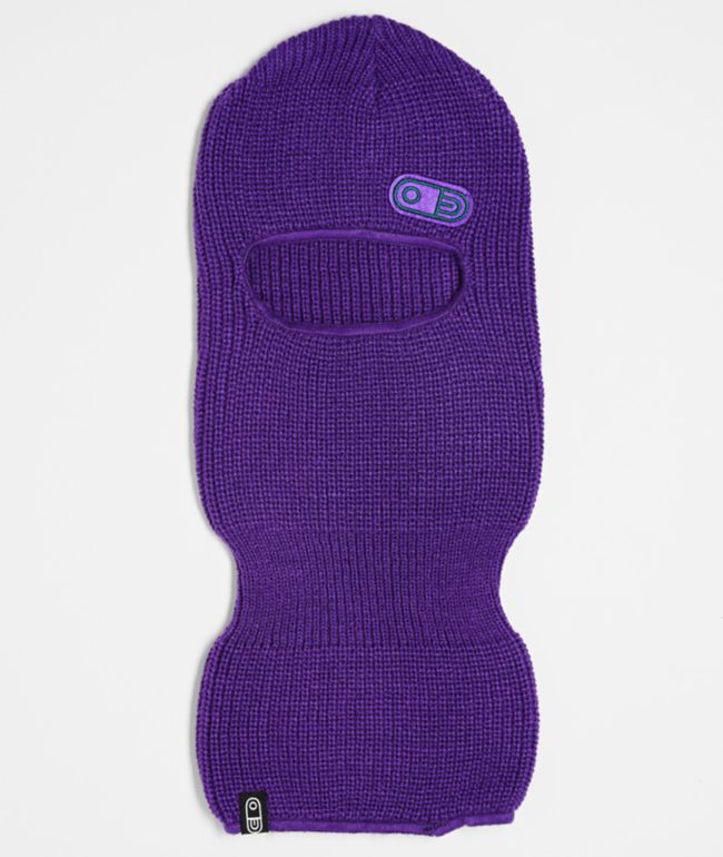 Airblaster Terryclava Huckleberry Purple Balaclava - Airblaster