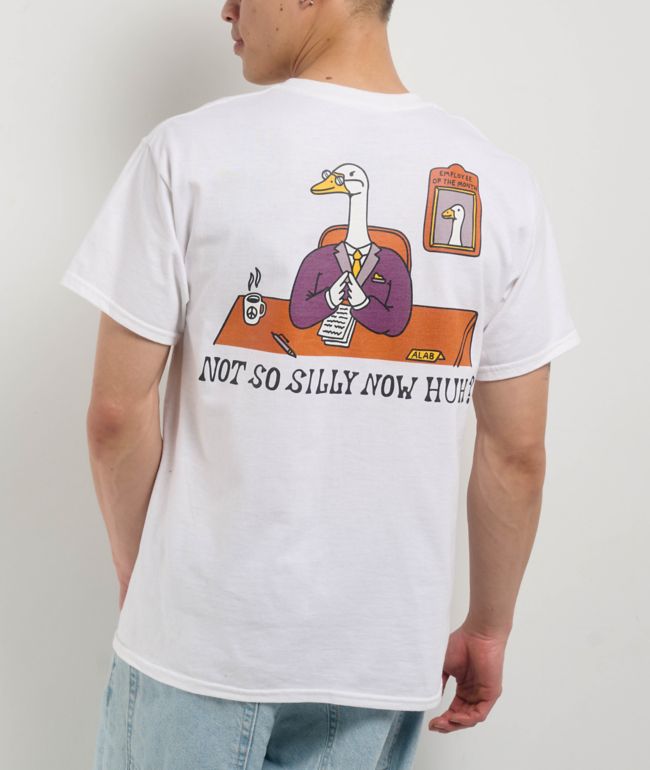 adidas Henry Jones Trash White T-Shirt | Zumiez