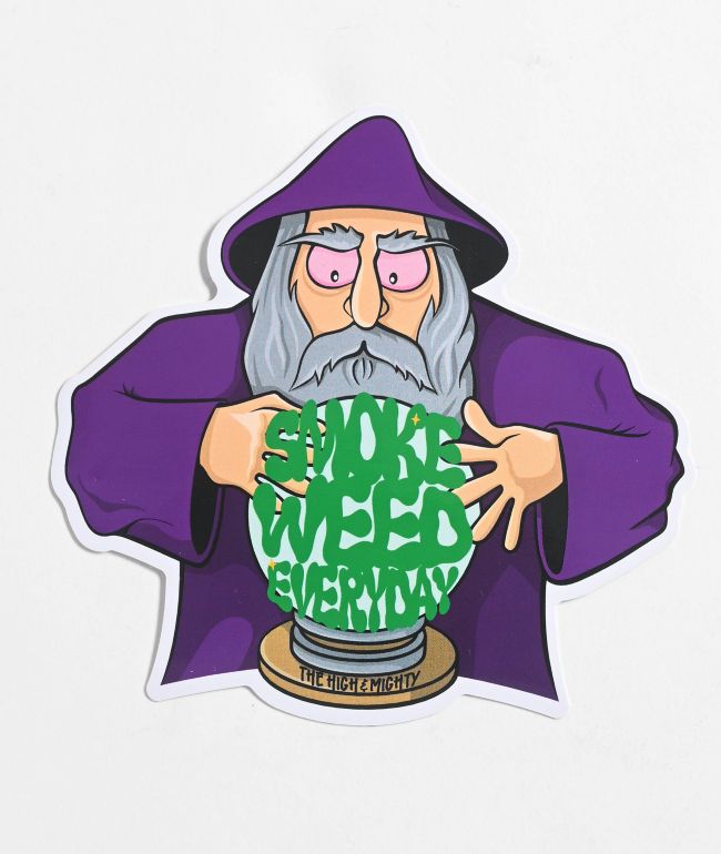 The High & Mighty Crystal Ball Sticker - The High & Mighty