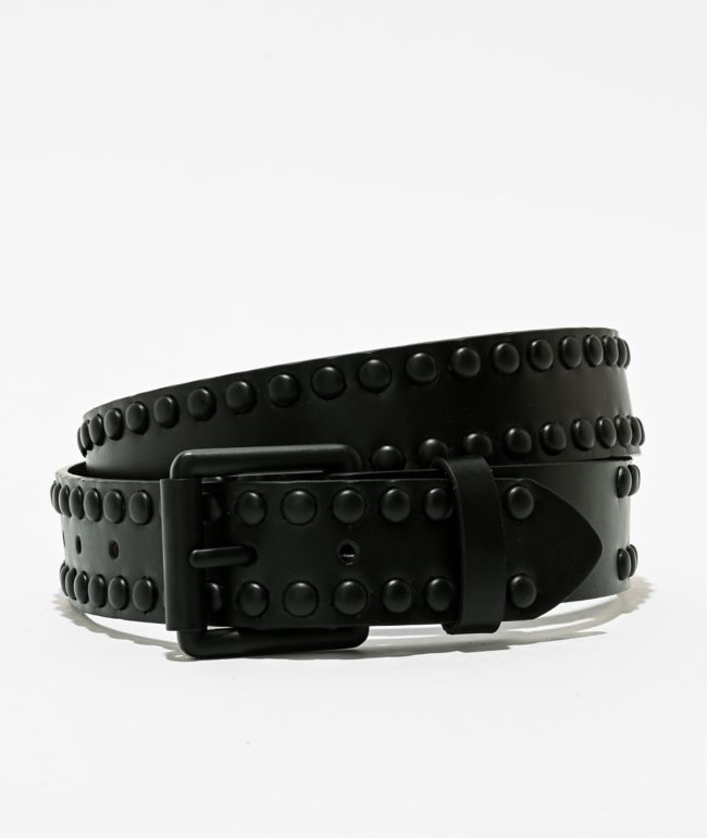 Broken Promises Big Bark Rhinestone Black Belt