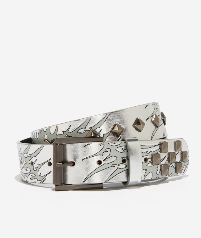 Vitriol Fracture Silver Belt