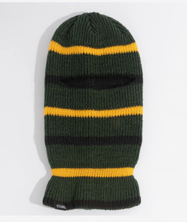 Coal Vista Black & Off White Balaclava - Coal