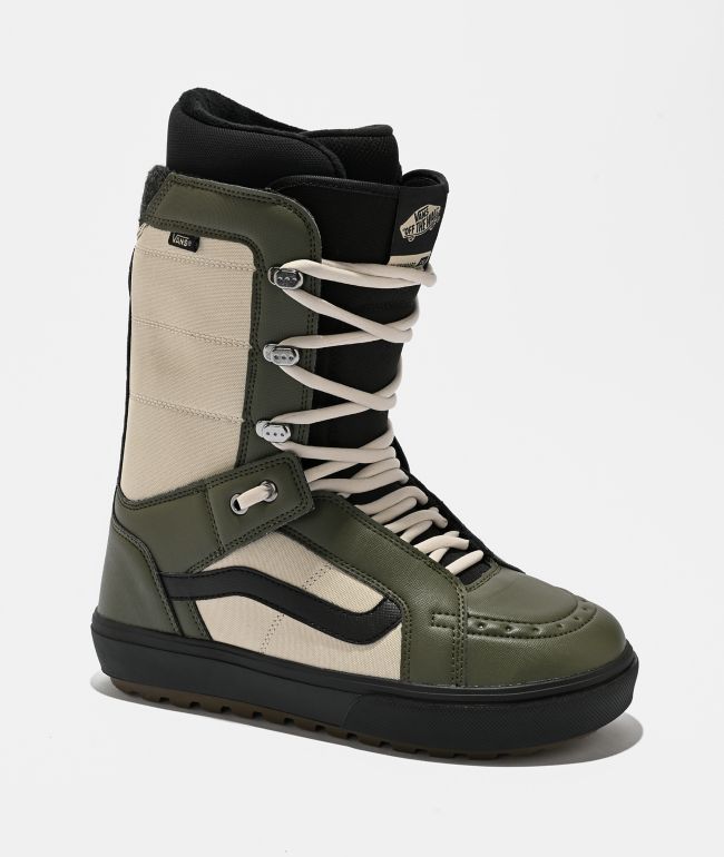 Vans Hi-Standard OG Grape Leaf Green & Oatmeal Beige Snowboard