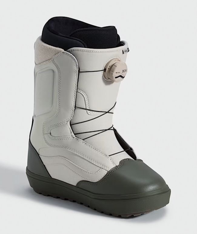 Vans Aura OG Grape Leaf Green & Oatmeal Beige Snowboard Boots 2026 - Vans