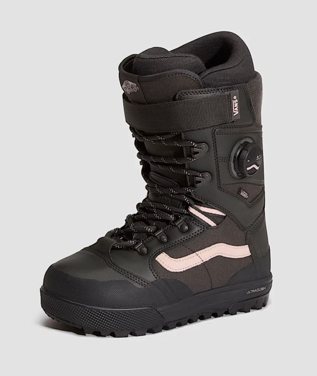 Vans Men's Hi-Standard Pro Black & White Snowboard Boots 2026 | Zumiez