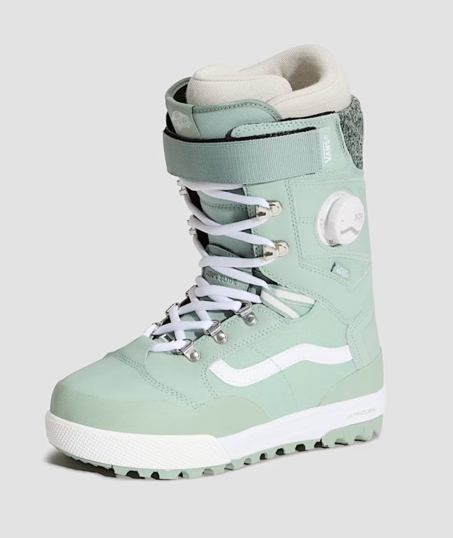 Vans Luna Pro Grey & White Snowboard Boots - Vans