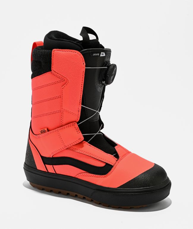 Vans Kids Juvie OG Orange & Black Snowboard Boots 2026 - Vans