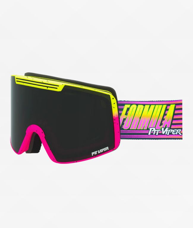 Pit Viper The Formula Backslap Snowboard Goggles - Pit Viper
