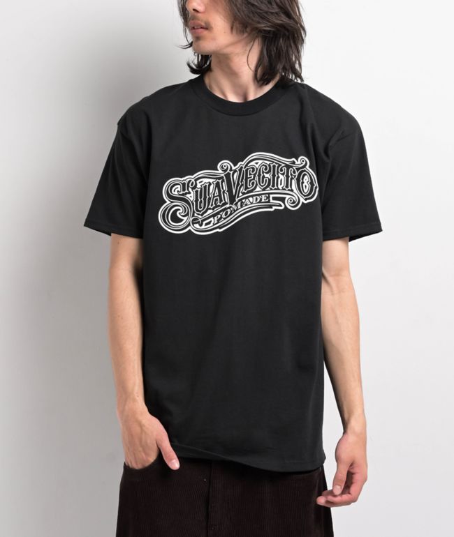 NKNIT dry shaggy mini T-shirt black 黒 MM6 Maison Margiela Rib Knit T-Shirt (Black) – CNCPTS