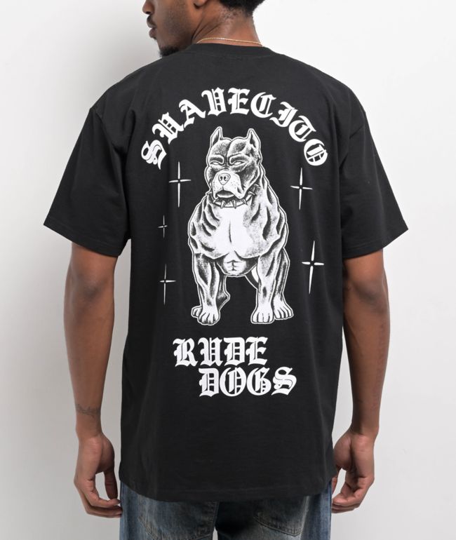 Suavecito Dog Black T-Shirt - Suavecito