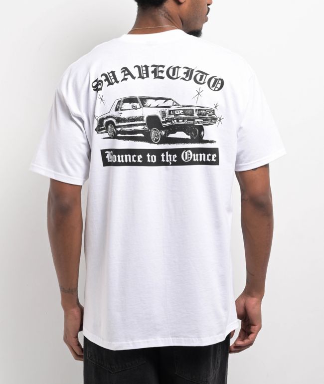 Suavecito Bounce White T-Shirt - Suavecito