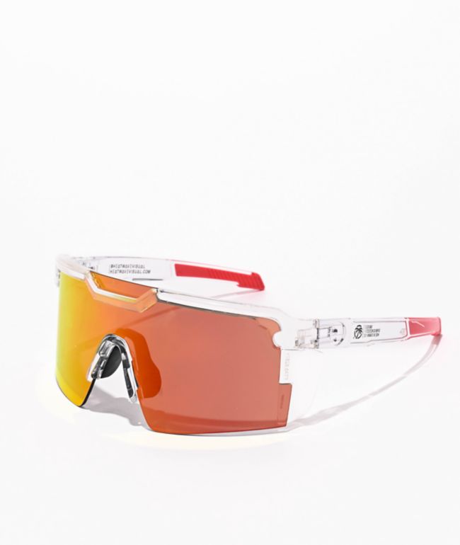 Heat Wave Future Tech Z87+ Gloss Clear & Sunblast Sunglasses - Heat Wave