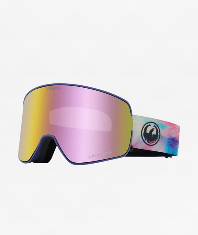Dragon NFX2 Sunset & Pink Ion Snowboard Goggles - Dragon Alliance