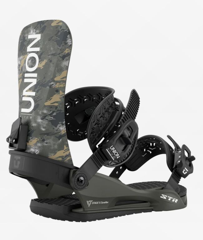 Union STR Camo Snowboard Bindings 2026 - Union Bindings