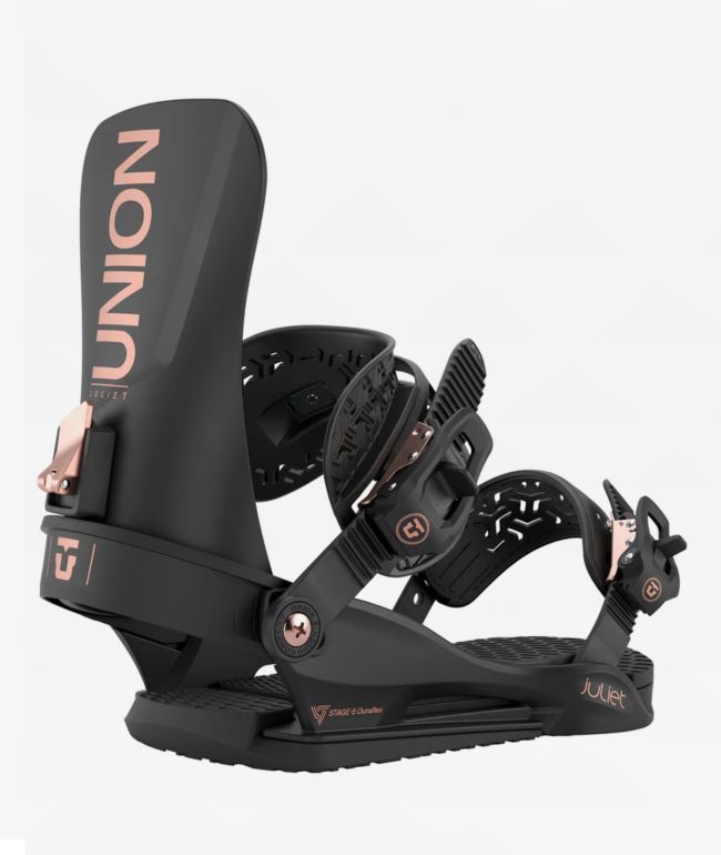 Union STR Black Snowboard Bindings 2025 | Zumiez