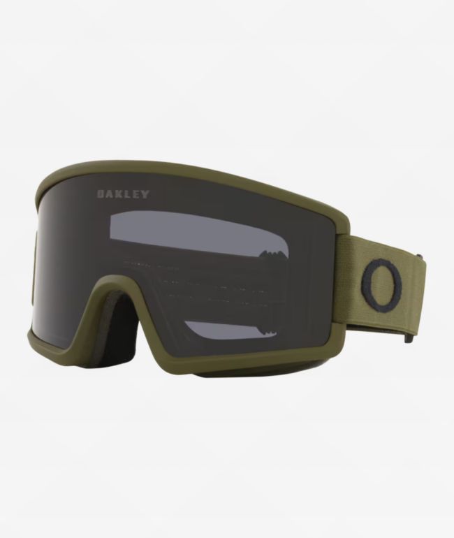 Oakley Target Line M Dark Grey & Dark Brush Snowboard Goggles - Oakley