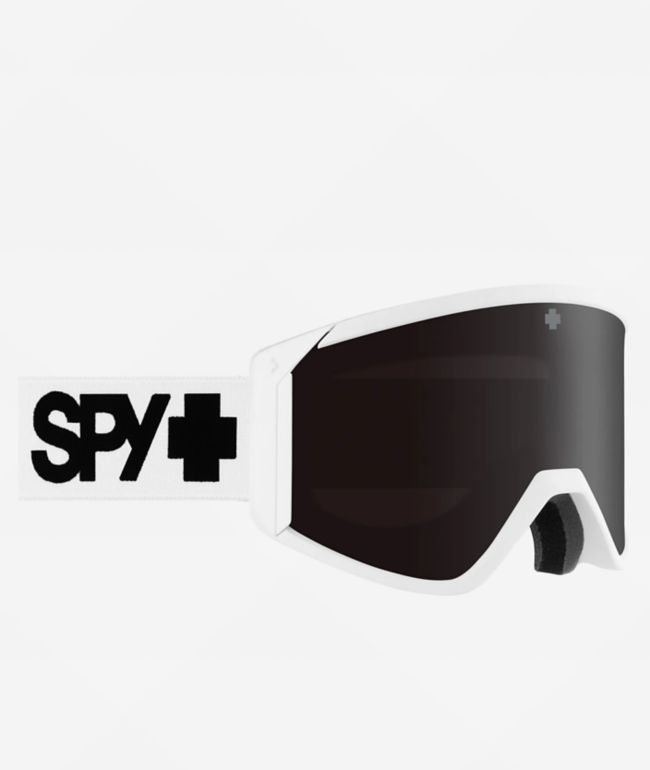 Spy Raider Everwhite & Black Snowboard Goggles - Spy