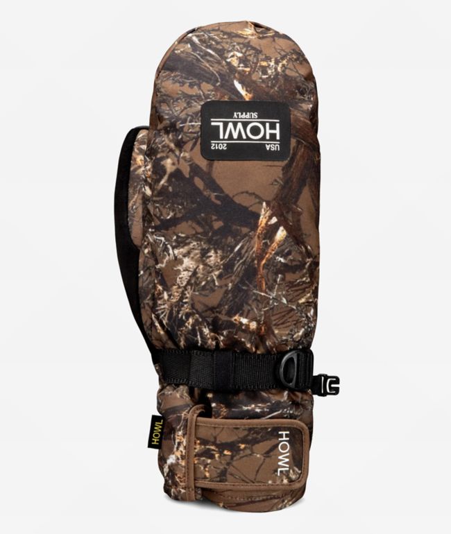 Howl x Realtree Fairbanks 10K Snowboard Mittens - HOWL