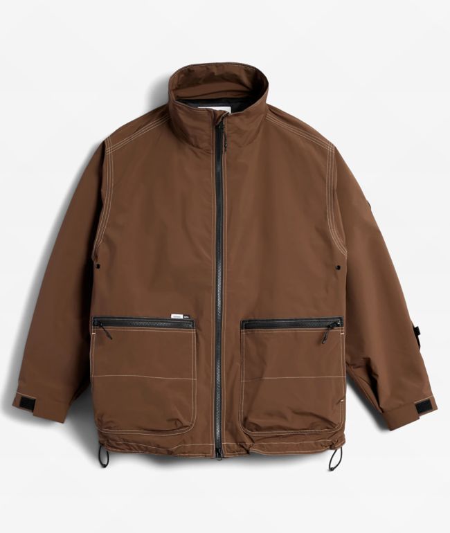 Autumn Yard Brown 5K Snowboard Jacket - Autumn