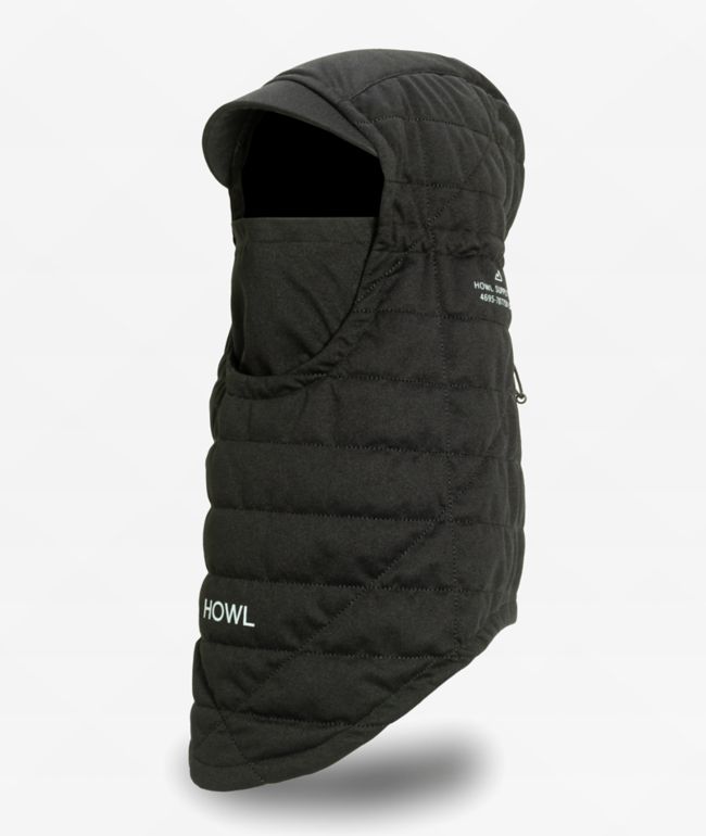 Howl Stormy Black Balaclava - HOWL