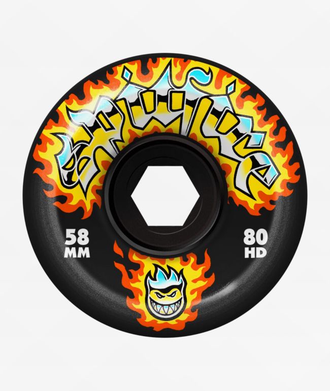 某メーカー Chrome Spitfire Venom White 99a 54mm Conical Four Formula スケートボード