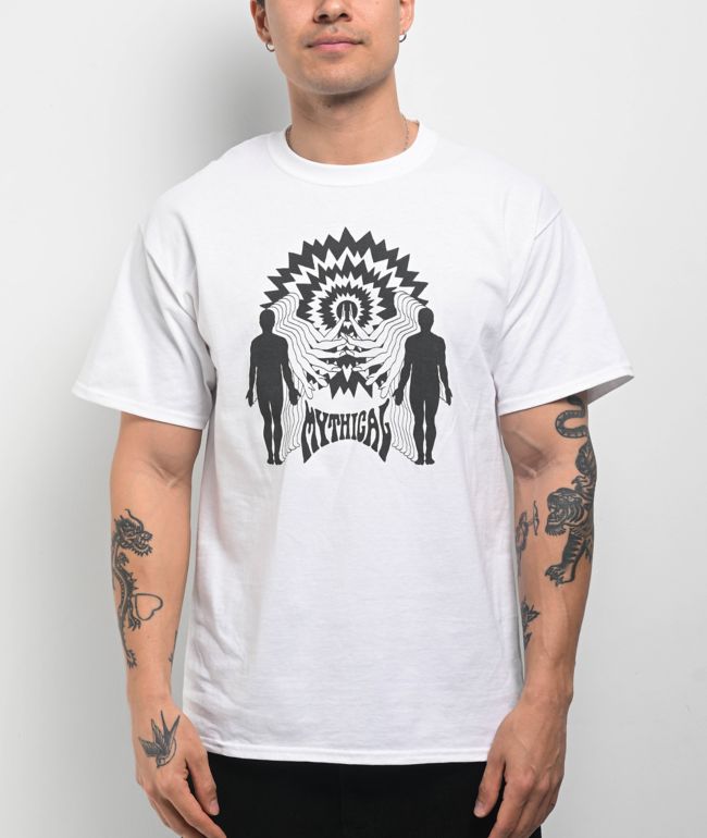 Mythical Connectivity White T-Shirt - Mythical
