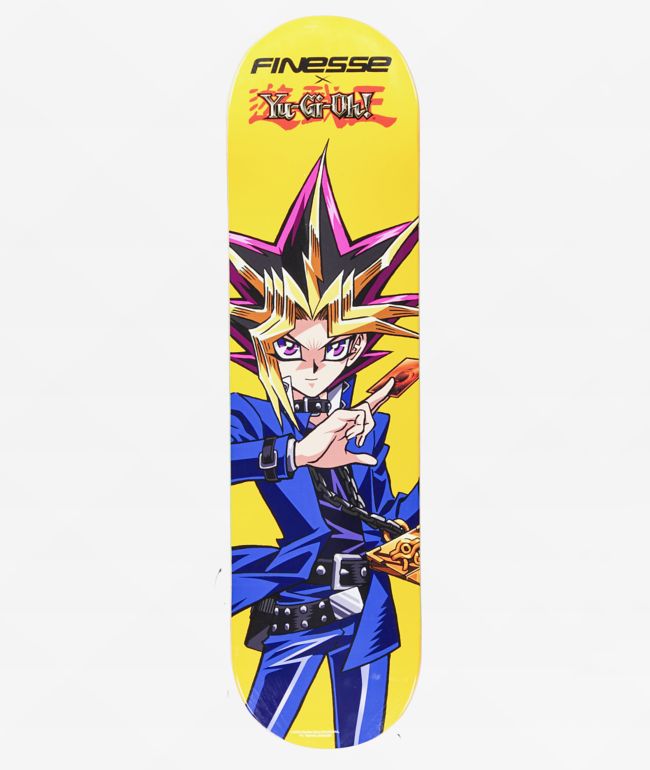 Finesse x Yu-Gi-Oh! Yami-Yugi 8.25" Skateboard Deck - Finesse Skateboards