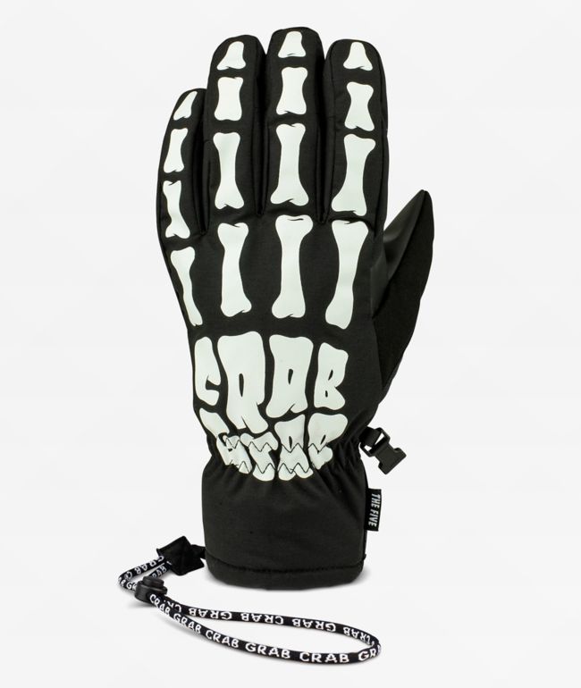 Crab Grab Five Bones 15K Snowboard Gloves - Crab Grab