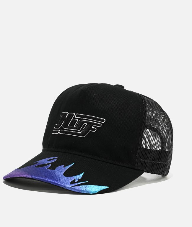 HUF Exhaust Black Trucker Hat - HUF