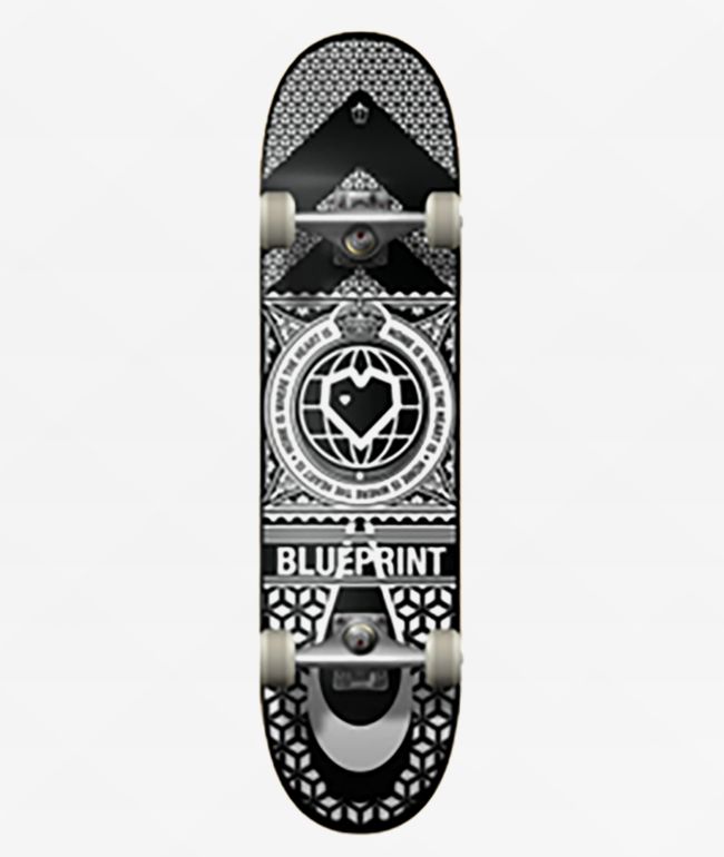 Blueprint Home Heart 8.0" Skateboard Deck - Blueprint