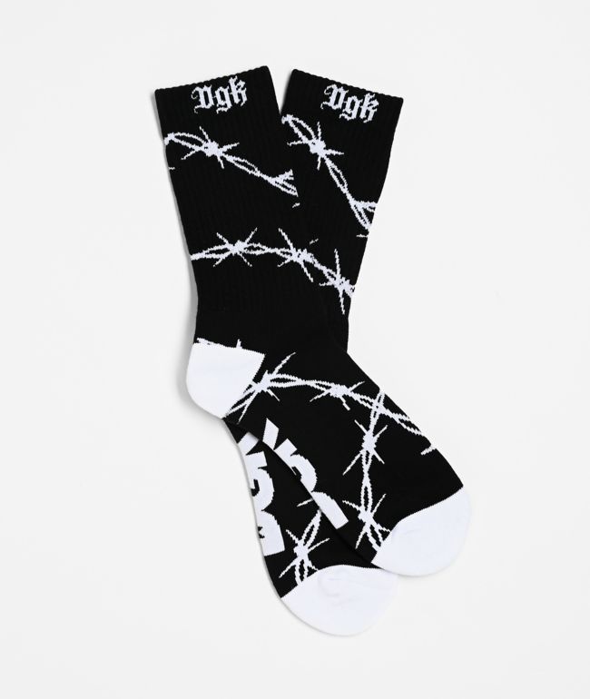 DGK Armory Black Crew Socks - DGK