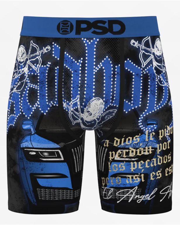 PSD x SAD BOYZ by Junior H Azul Angel Boxer Briefs - PSD Underwear