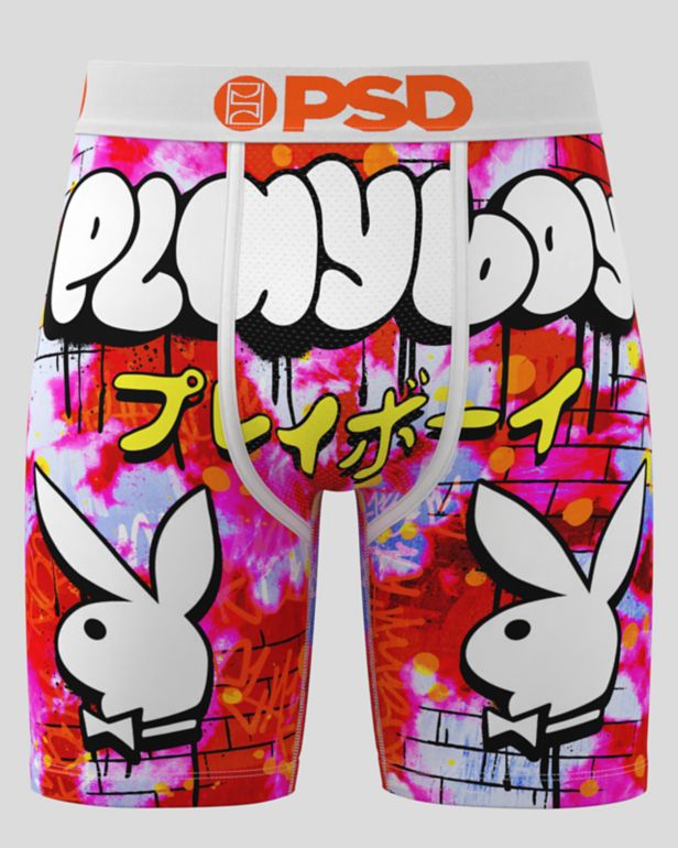 PSD x Playboy Throwzz White Boxer Briefs - PSD Underwear