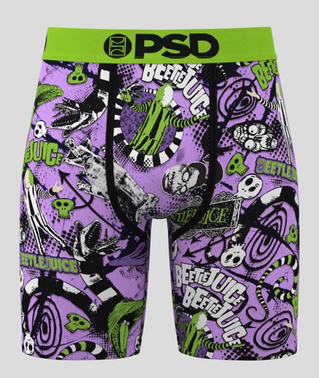 PSD x Beetlejuice Green Boxer Briefs - PSD Underwear