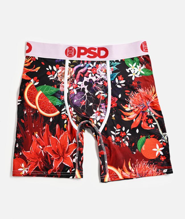 PSD Cottage Gore White Boxer Briefs - PSD Underwear