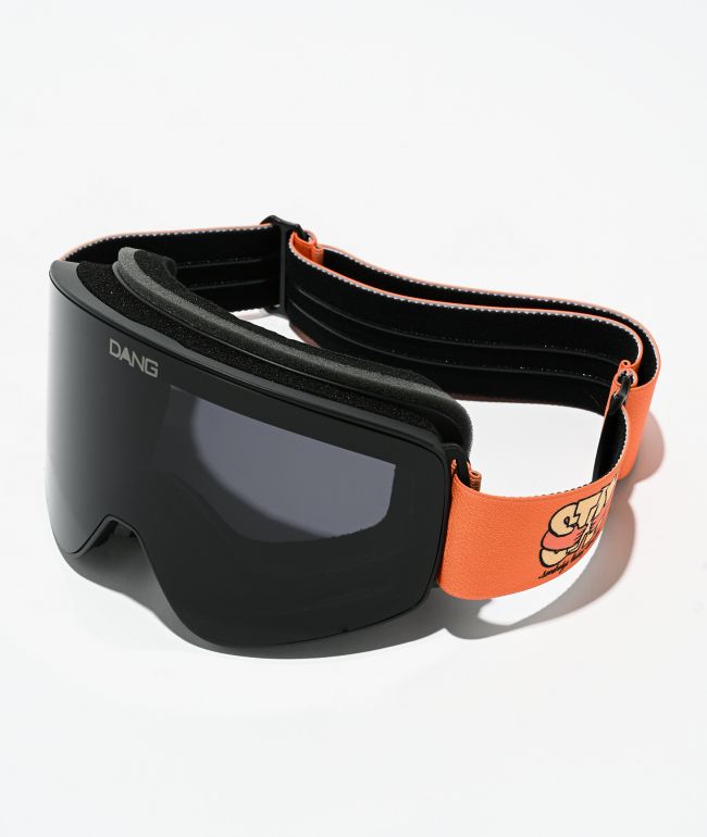 Dang Shades x S.T.A.Y FL2.0 Magnet Tech Black Snowboard Goggles - Dang Shades