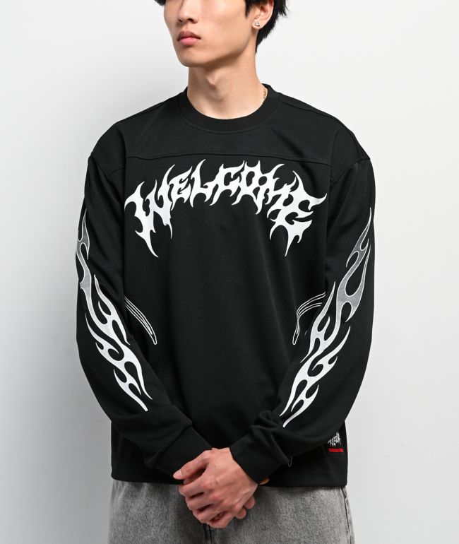 Welcome Scrub Black Long Sleeve Jersey