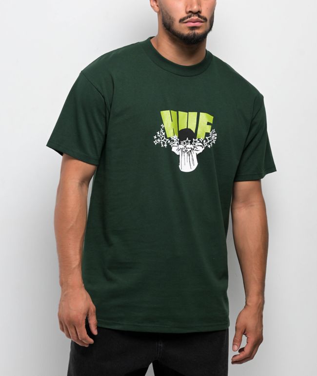 HUF Dazed Green T-Shirt - HUF